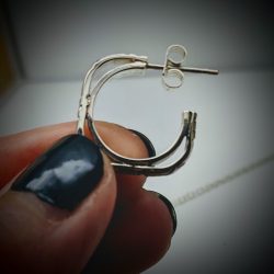 Frame Hoop earrings